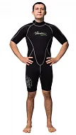 Гидрокостюм неопреновый мужской Marlin MALIBU SHORTY MAN 2,5 mm, Silver
