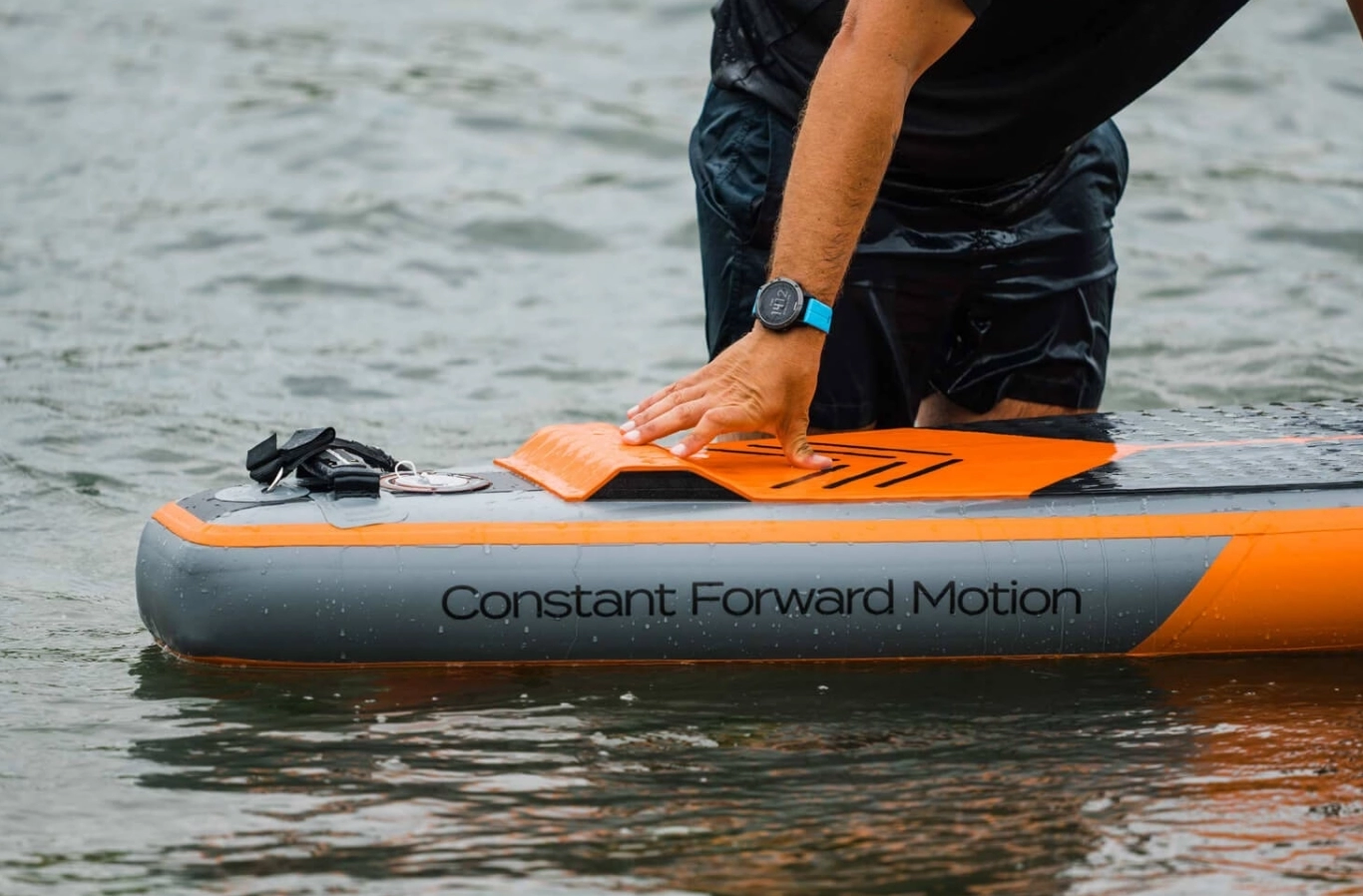 Доска SUP надувная Shark Touring PRO 14'x29" (2024) С веслом карбон-нейлон
