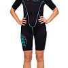 Гидрокостюм неопреновый женский Marlin MALIBU SHORTY LADY 2,5 mm Aqua Blue