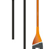 Весло SUP карбоновое разборное RED PADDLE Ultimate 2024