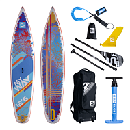 Доска SUP надувная SUP face My Way 12'6"x32"x6"